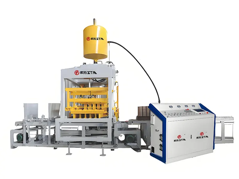 Automatic Dual Hydraulic Brick Machine - MT-XYY